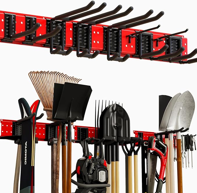 Garage Tool Organizer Wall Mount 49.5inch by NattyDot