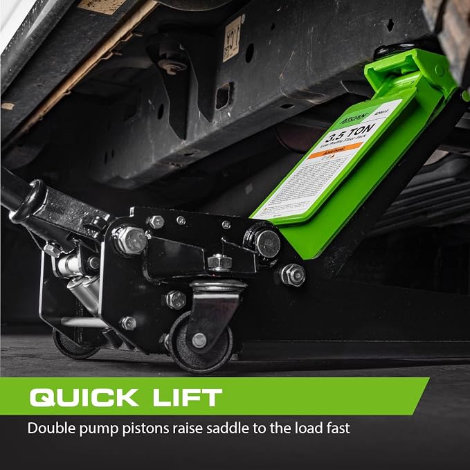 ARCAN Tools 3.5-Ton Low Profile Steel Floor Jack - Image 4