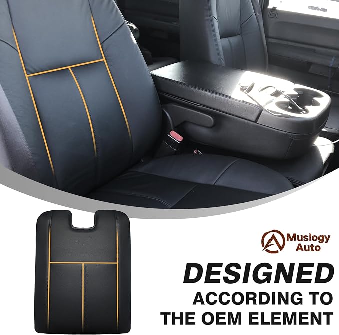 Muslogy Center Console Armrest Cover Compatible - Image 5