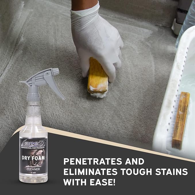 LANE'S Carpet Cleaner Spray- Carpet Cleaner Foam, Removes Odor, Fights Tough - Image 3