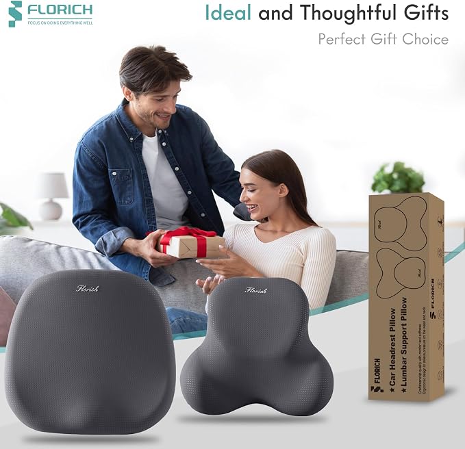 FLORICH Car Seat Cushion and Lumbar Support Pillow - Image 8