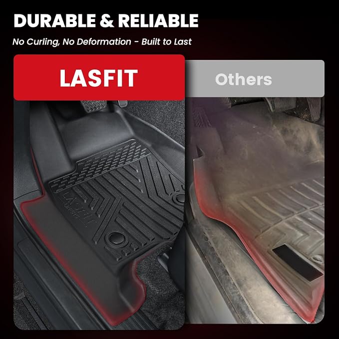 LASFIT Floor Mats for Toyota 4Runner 2025 2026 5 Seats wtih Trunk mat&backrest - Image 4