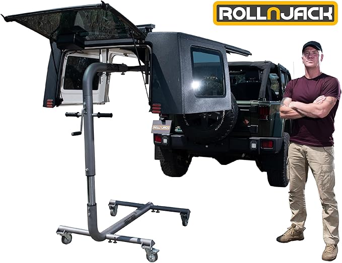 Hard Top Remover Lift for Jeep Wranglers: 2007-to-Present JK/JKU/JL/JLU + CJ - Image 3