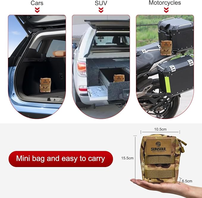 SUNSOUL Portable Tire Repair Kit - Image 7
