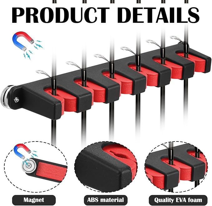 2 Pcs Magnetic Fishing Rod Holder - Image 3