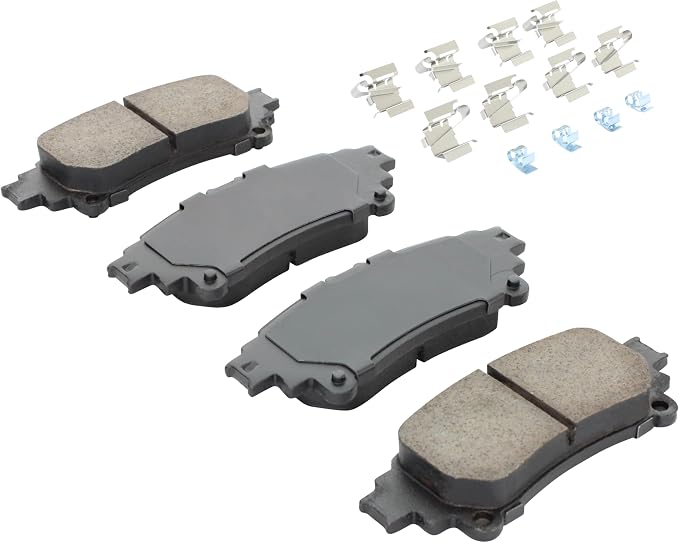 Premium Ceramic Rear Brake Pads Compatible - Image 2