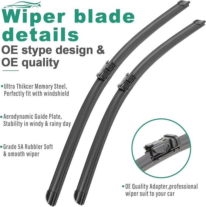 26" 14" 10" Windshield Wiper Blades Replacement - Image 3