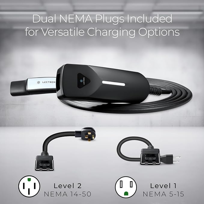 Lectron Level 1/2 Tesla NACS EV Charger - Image 2
