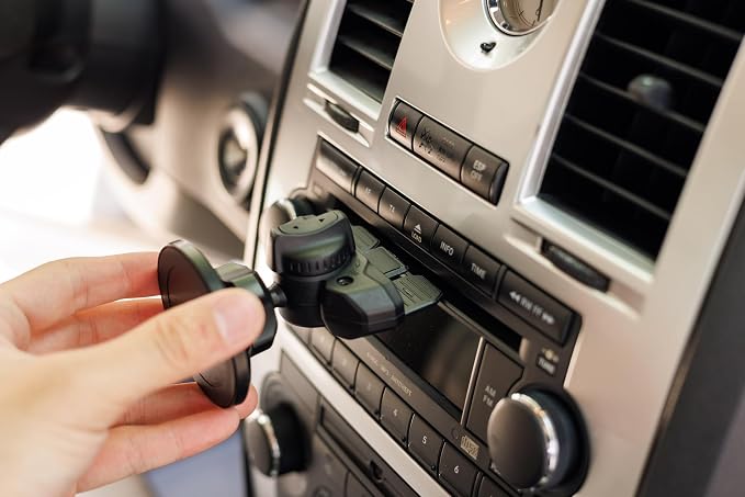 PROfezzion CD Slot & Vent Clip Combo Magnetic Phone Holder Compatible - Image 8