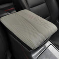 Leather Car Armrest Box Mat by Unknown