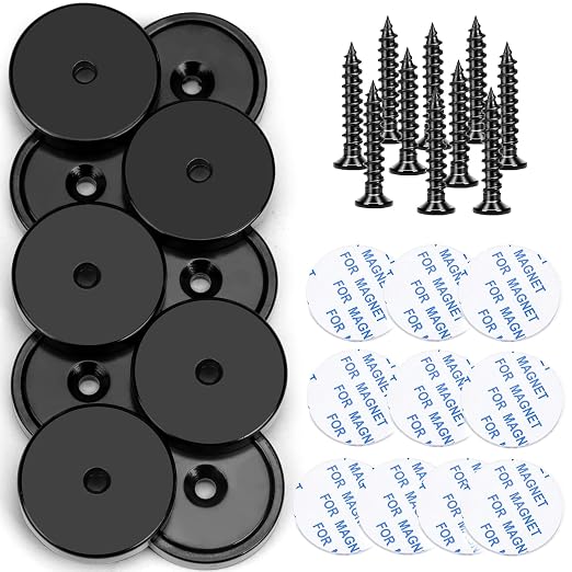 LOVIMAG 50 Pack Strong Neodymium Magnets, 110 LBS Black - Image 6