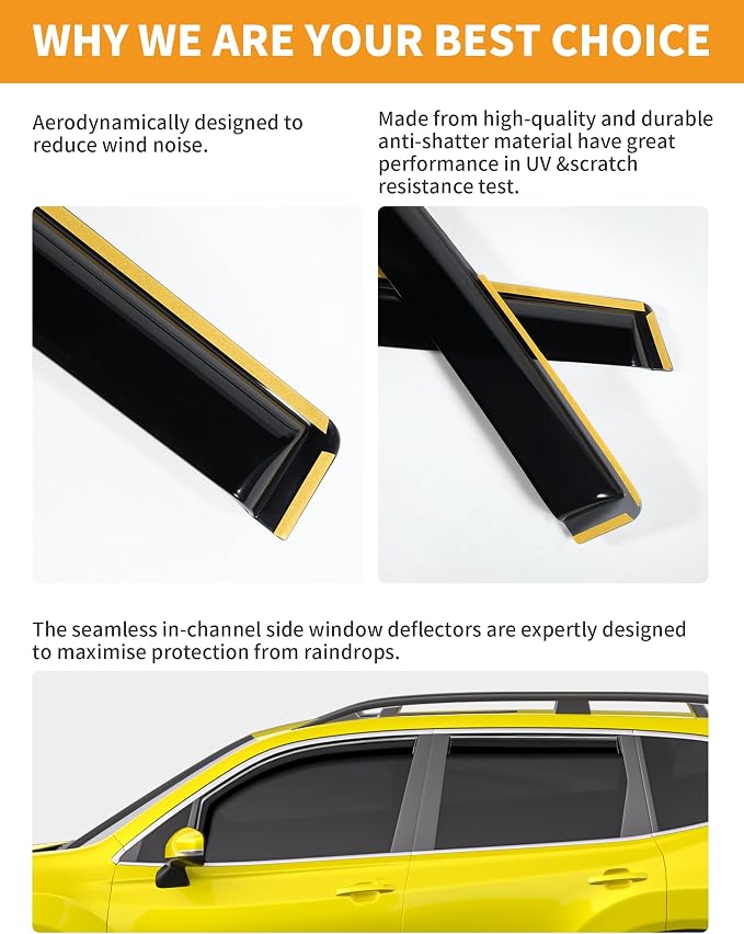 in-Channel Window Rain Guards Intended - Image 5