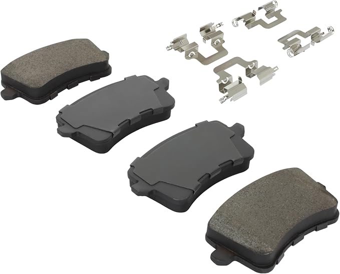 Premium Ceramic Rear Brake Pads Compatible - Image 2