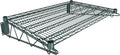 24" x 36" Green Epoxy Wire Wall Mount Shelf by Krollen+Industrial