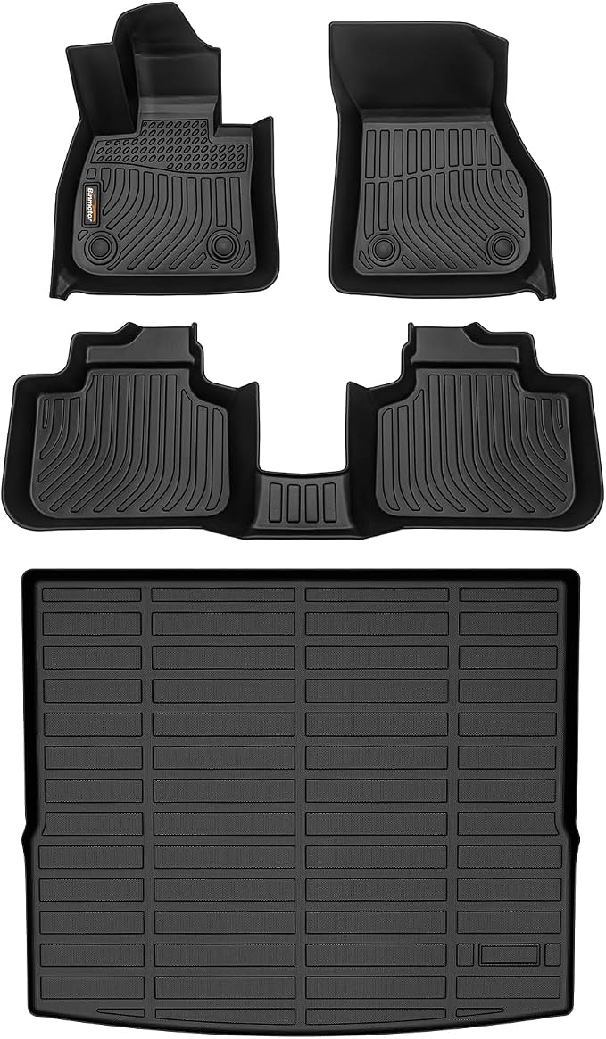 Binmotor-All Weather Floor Mats Cargo Liner Set by VisittheBinmotor