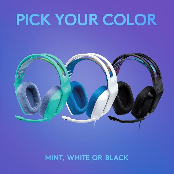 Logitech G335 Wired Gaming Headset, - Image 7