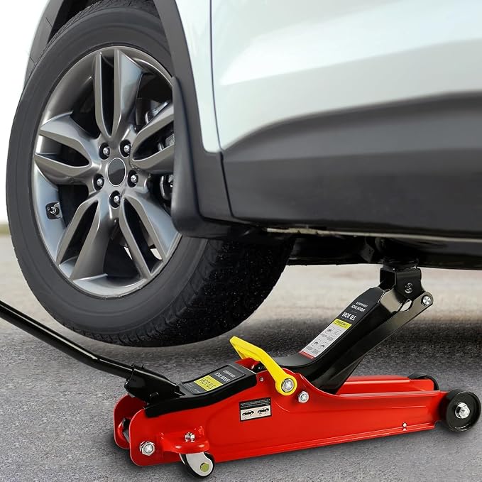 2 Ton Low Profile Floor Jack, Heavy Duty - Image 2