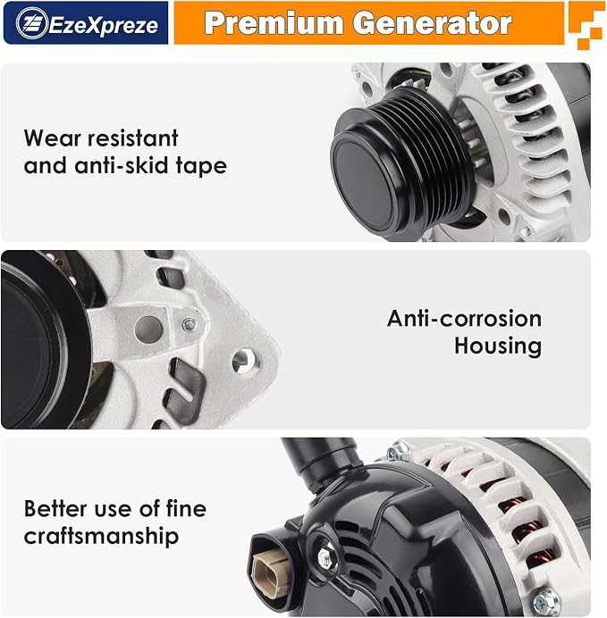 Ezexpreze Alternator Fit for Honda Odyssey 3.5L V6 2014-2017, 130Amp CW - Image 6