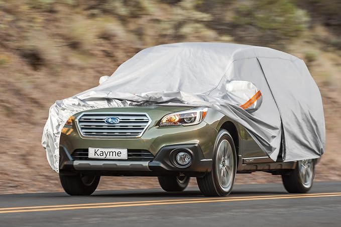 Kayme 6 Layers SUV Car Cover Custom Fit - Image 8