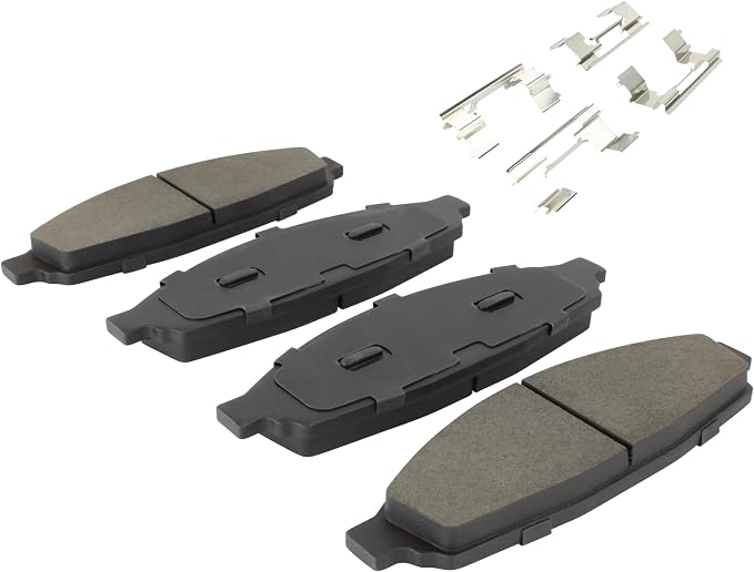 Premium Ceramic Front Brake Pads Compatible - Image 2