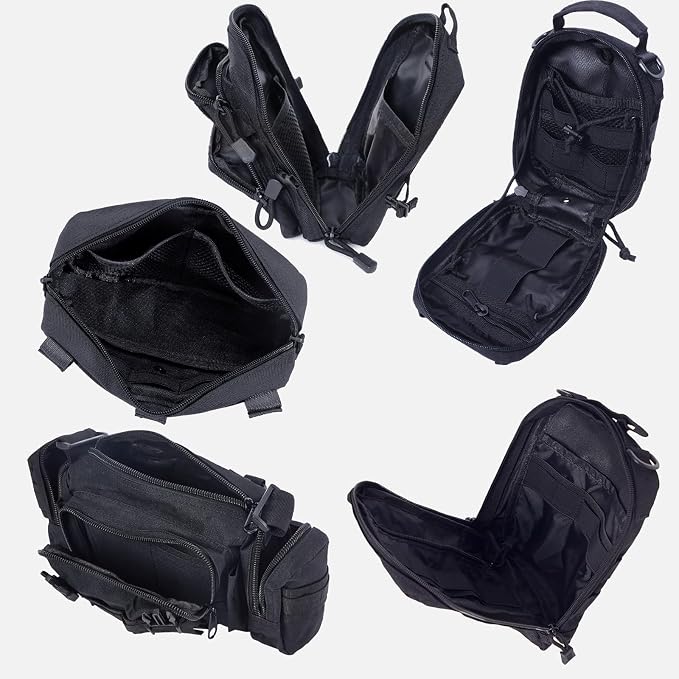 Universal Tactical Seat ​Back Organizer Vehicle Molle Panel Organizer Storage - Image 6