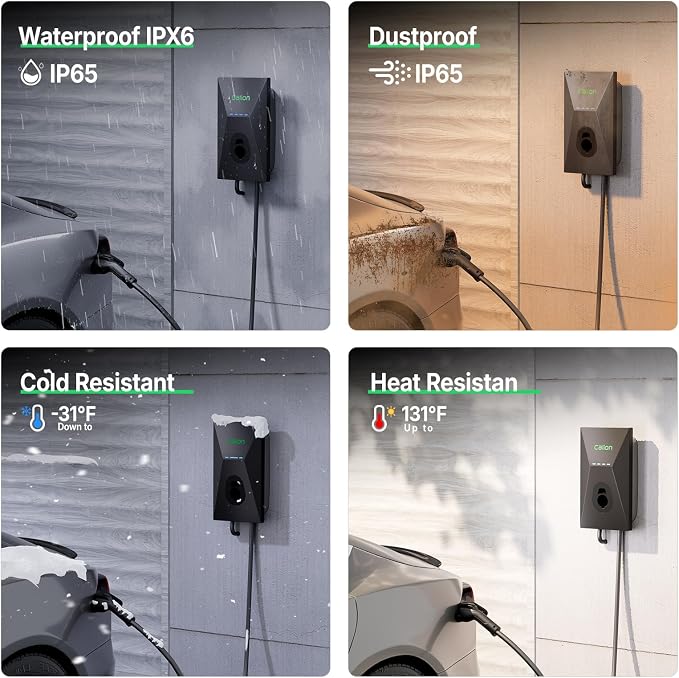 Calion Level 2 EV Charger-EV Wall-Mount Charger - Image 8