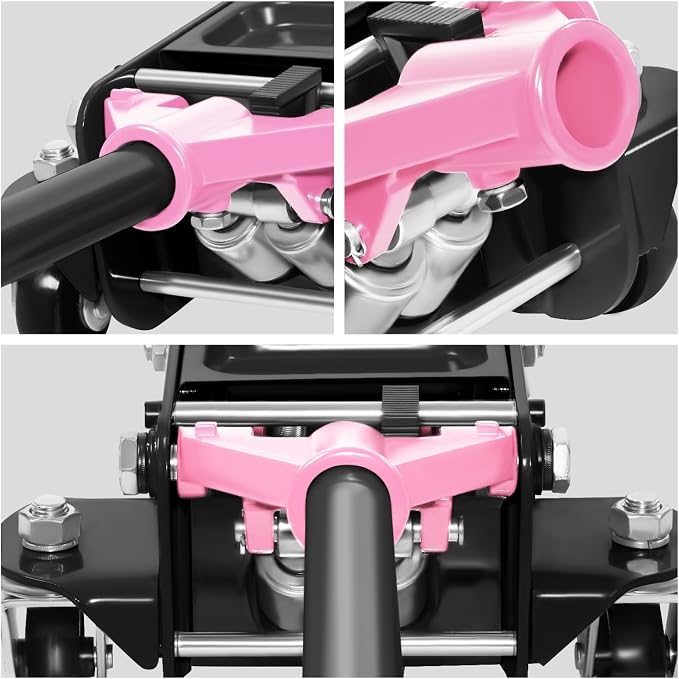 DNA MOTORING Floor Jack 4 Ton Capacity, Fast Lift Low Profile Hydraulic Trolley - Image 8