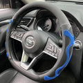 PINCTROT D Shaped Comfy Grip Steering Wheel Cover, Anti-Slip Design, Flat by PINCTROT