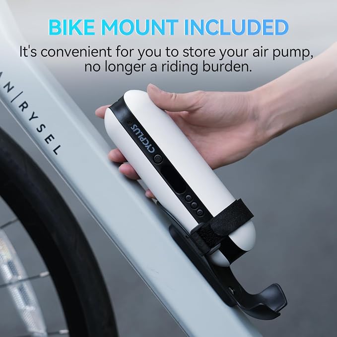 CYCPLUS Electric Air Compressor Portable Bicycle Pump Car Tire Inflator - Image 5