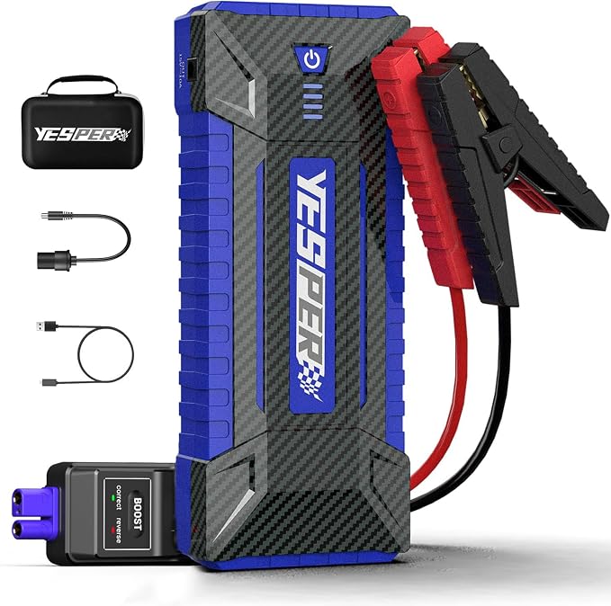 YESPER Jump Starter Portable, 4120A Peak Car Jumper Starter Jump Box, Booster by YESPER