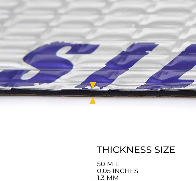 Siless 50 mil 26 sqft Car Sound Deadening mat - Image 8