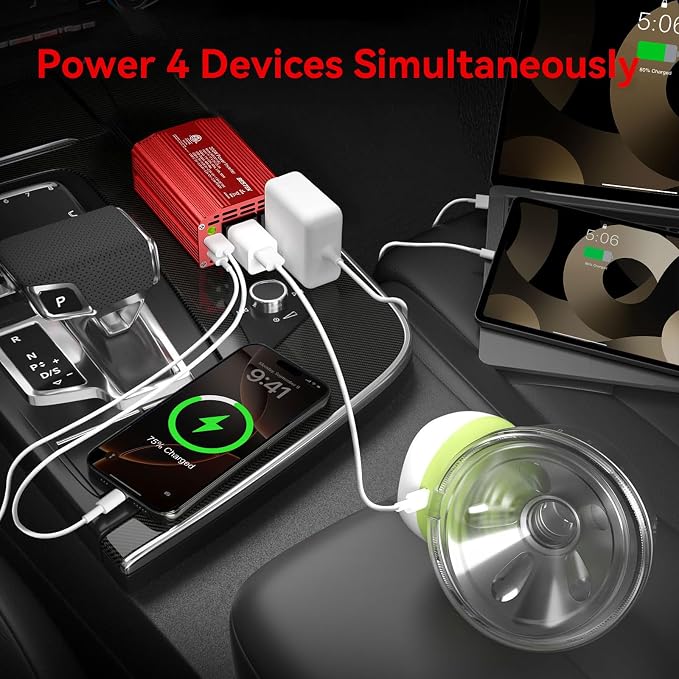 BESTEK 300W Car Power Inverter - Image 8