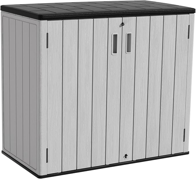 HOMSPARK 37 Cu.Ft Outdoor Storage Shed Weather Resistant by HOMSPARK