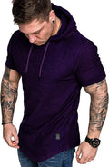 Lexiart Mens Fashion Athletic Hoodies Sport Sweatshirt Solid Color Fleece by Lexiart