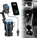 This Hill Cup Holder Phone Charger, 15W Fast Charging Auto Clamping, Phone by LightGripHeavyDuty