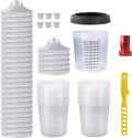 Disposable Paint Mixing Cup Kit, HVLP Paint Sprayer Gun Mixing Cups by ROIKETU