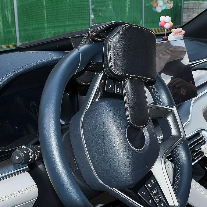 Amorin Leather Car Steering Wheel Lock Anti Theft Device Security Lock - Image 7