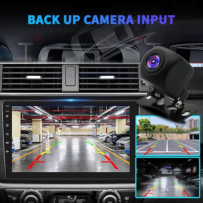 BINIZE Android Double Din 10.1 Inch Touch Screen Bluetooth Car Radio, Radio - Image 4