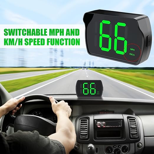 GPS Digital Speedometer for Car MPH, Golf Cart Universal HUD Speed Meter - Image 3