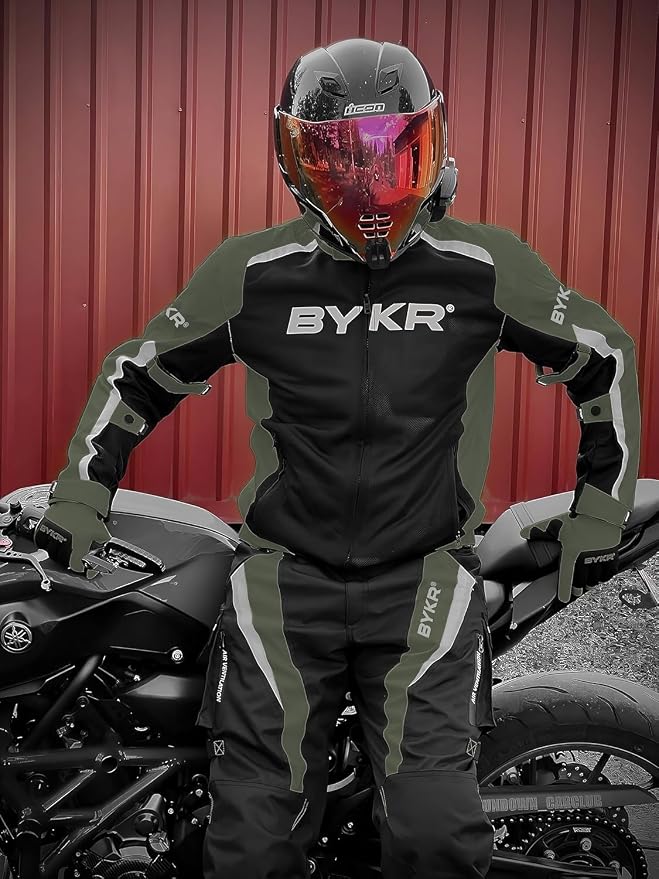 BYKR All-Weather Motorcycle Gloves - Image 8