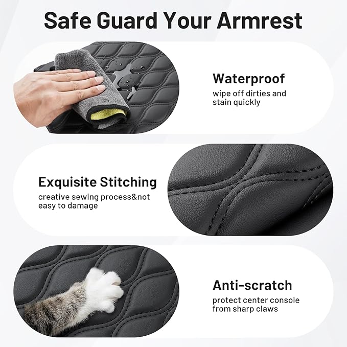 Autorder Center Console Cover for 2022-2025 2026 Hyundai Santa Cruz Accessories - Image 4