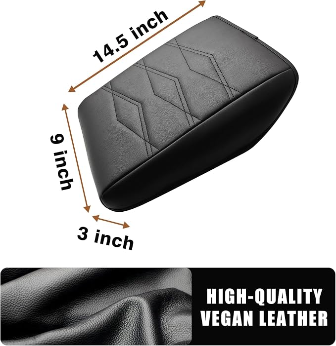Muslogy for 2024 2025 Atlas & Cross Sport Center Console Pad Armrest Cover - Image 4