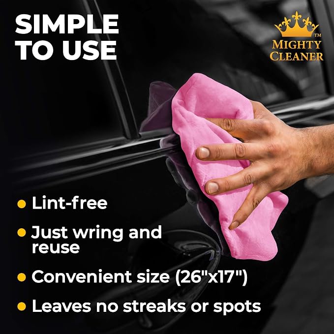 Premium Shammy Cloth for Car Drying - Image 5