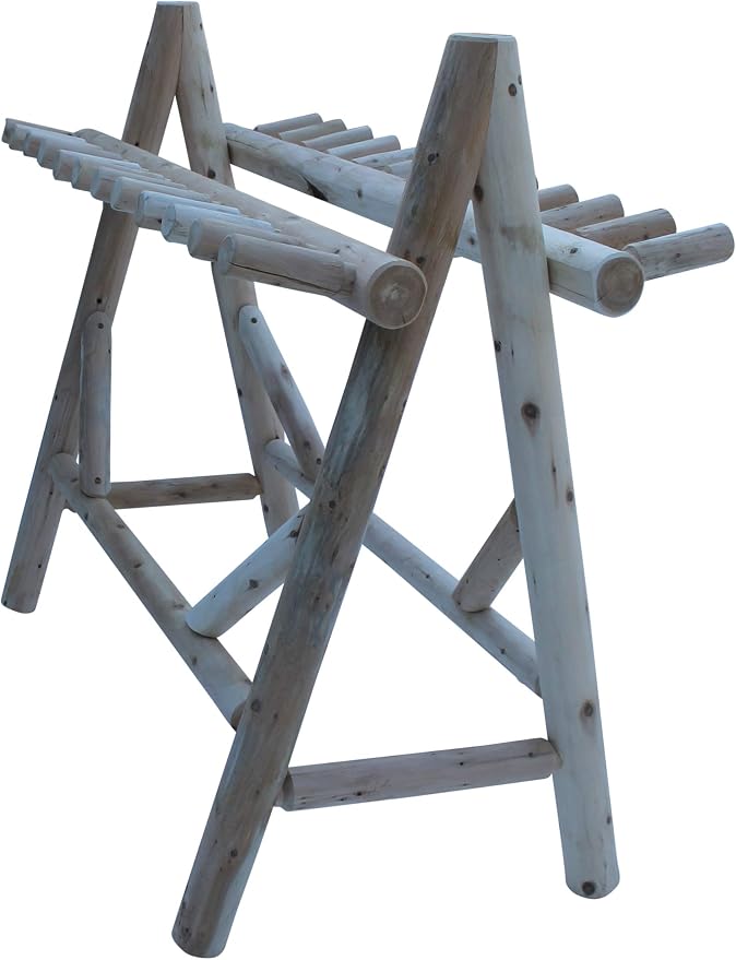 22-Place Freestanding Ski Log Racks, Pole Ski Holders, Garage Racks - Image 4