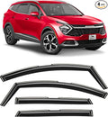 Voron Glass in-Channel Extra Durable Rain Guards by VoronGlass-highqualityautoaccessories