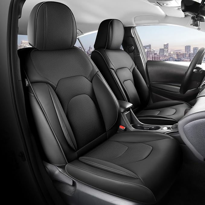 FREESOO Car Seat Covers Front Seats 2PCs, Waterproof Automotive Seat Covers by FREESOO