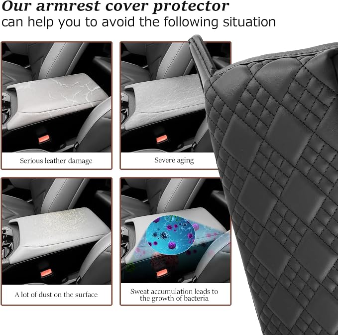 SKTU for 2025 BMW X3 Accessories Center Console Cover for 2025 BMW X3 Armrest - Image 6
