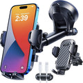 HTU 2025 Best Car Phone Holder 【Ultimate 5-in-1 & Upgraded 100+LBS Strongest by HTU15yearsincarmounts
