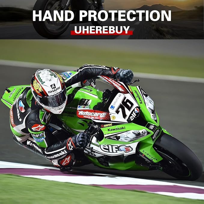 Motorcycle Gloves Touch Screen Full Finger Riding Gloves Knuckle Protection - Image 5