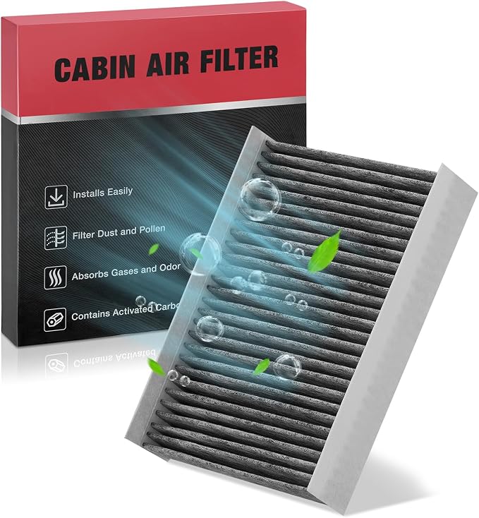 BDFHYK Cabin Air Filter with Activated Carbon Compatible with Dodge Hornet 2023 by BDFHYK